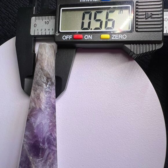 Dream Amethyst Crystal Meditation Scepter Wand with‎ Stand (4) - Picture 9 of 11
